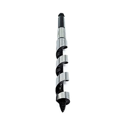Benchmark Abrasives 3/4 Inch Auger Drill Bit for Woodworking,7/16” Hex Shank Tool for Smooth, Clean Cuts Hole Carbon Steel Hole Cutter Drill Bit for Drilling on Soft & Hard Wood, MDF, Plywood - size: 3/4"