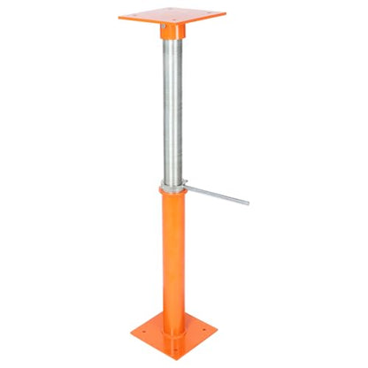 House Floor Jack, 23"-35" Height Range, 16000 lbs Max Load Capacity, Lift Support Telescoping Jack Post, Steel Temporary Support Column, Adjustable Jacking Post for Basement, Beam, Construction - size: 23"-35"