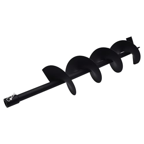 6-inch Auger Bit 3/4-inch Inside Diameter Gas Driven Auger Bit for Rear Fence Hole Digger - size: 6Inch