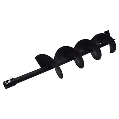 6-inch Auger Bit 3/4-inch Inside Diameter Gas Driven Auger Bit for Rear Fence Hole Digger - size: 6Inch