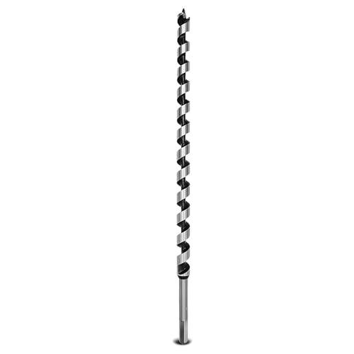 11/16 x 18 Auger Drill Bit for Wood,18x460mmHex Shank Ship Auger Bit - size: 11/16 in x 18 in