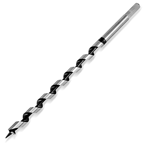 13 x 300mm (Slightly Larger Than 1/2" x 12") Wood Auger Drill Bit - 1pcs - size: 13x300mm (Slightly Larger 1/2 x 12")