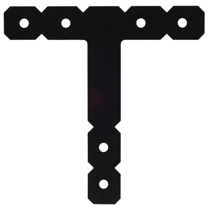 Simpson Strong-Tie OT OT 12 in. x 12 in. Black Powder-Coated Ornamental T Strap (Pack of 5)