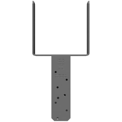 Simpson Strong-Tie ECCQ7.1-6SDS2.5 - End Column Cap Quick-Install for 7-Inch Beams & 6X Posts with SDS Screws, Heavy-Duty Framing Bracket for Structural Support in Home Improvement Projects