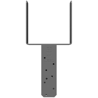 Simpson Strong-Tie ECCQ7.1-6SDS2.5 - End Column Cap Quick-Install for 7-Inch Beams & 6X Posts with SDS Screws, Heavy-Duty Framing Bracket for Structural Support in Home Improvement Projects