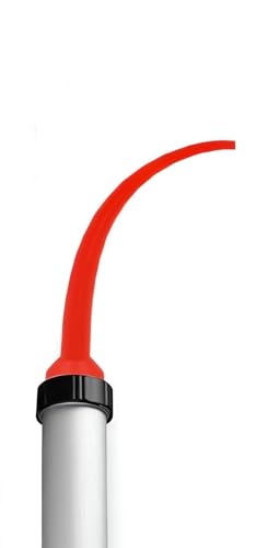 3PCS Caulk Extension Reusable Curved Nozzle for Sausage Caulking Gun (Curved)