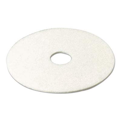 3M White Super Polish Pad 4100, 27 in - size: 27 inches