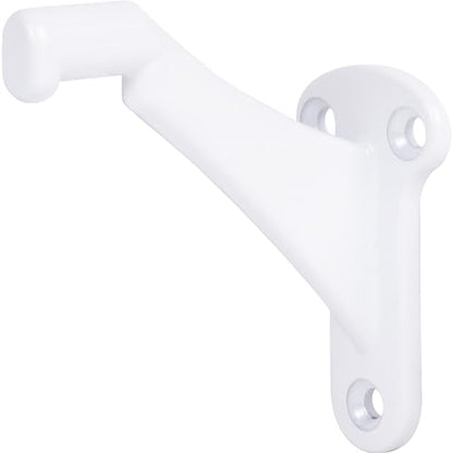 Heavy-Duty Handrail Bracket, White - color: White