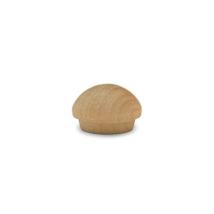Wood Hole Plugs 1/2 inch, Pack of 500 Maple Button Top Wood Plugs for Screw Holes, by Woodpeckers - size: 1/2 inch