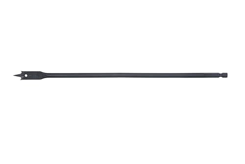 Century Drill & Tool 36832 Lazer Spade™ Bit, 1/2", Overall Length: 12" - size: 1/2" X 12"