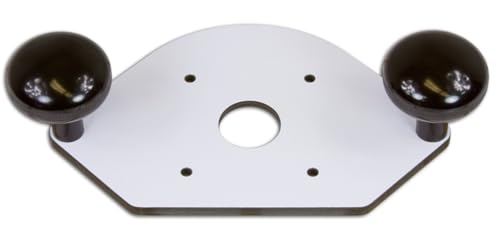 Woodhaven 8351 2" Bit Hole Baseplate, for DeWalt DWP611/PC450, 7mm - size: DeWalt