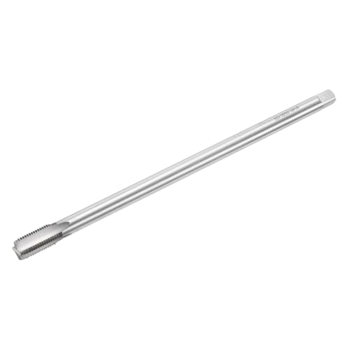 uxcell Metric Thread Tap M14 x 1.5 H2 250mm Extra Long Straight Flute Screw Thread Milling Machine Taps Threading Tapping Repair Tool - size: M14 x 1.5 x 250mm