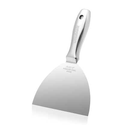 Goldblatt 6" Putty Knife, Stainless Steel Joint Knife with Flexible Blade