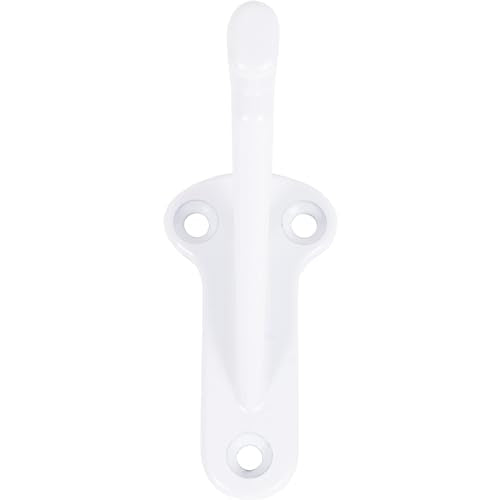 Heavy-Duty Handrail Bracket, White - color: White