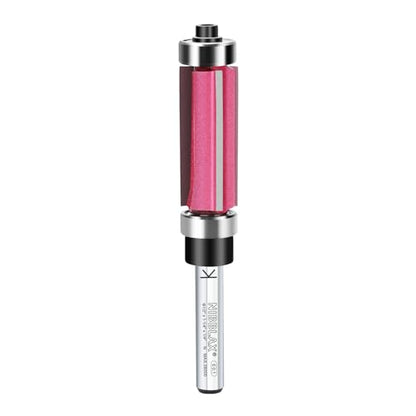Top and Bottom Bearing Flush Trim Bit 1/4" Shank 1/2" Dia 1-1/4" Cut - size: 1/2"Dia x 1-1/4" x 1/4"Sh, style: Top & Bottom Bearing