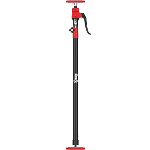 XINQIAO Cabinet Jacks for Installing Cabinets, Heavy Duty Third Hand Tools Adjustable Support Pole from 49.2 in to 114.2 in, 1 PC - size: 49.2"-114.2" 1PC