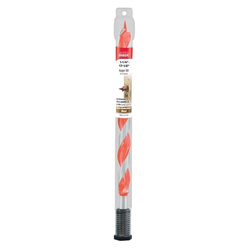 Diablo Auger Bit for Wood & Nail-Embedded Wood - 1-1/4" Dia, 17-1/2" Length