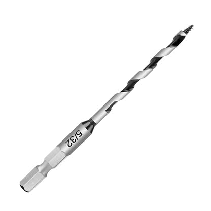 5/32 Inch x 4 Inch Long Ship Auger Drill Bit Set for Wood - size: 5/32"x4"