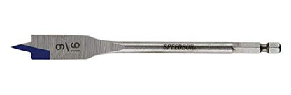 IRWIN SPEEDBOR Spade Wood Drill Bit 9/16" X 6" (88809) - style: 9/16-Inch Bit