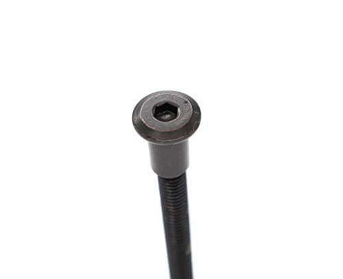 10-Pack M6x100mm Black Socket Cap Screws Barrel Cap Nuts Kit - size: M6 x 100mm (10 pcs)
