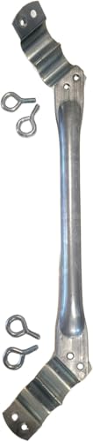 20” Angled Canopy Frame Support Bar Brace Frame Bracket Carport Pole Cross Beam Clamp for 1-1/2" Diameter Pipe EMT Pipe ONLY