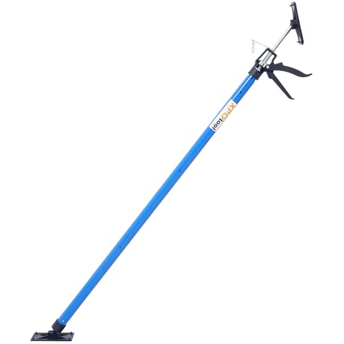 4 Pack Adjustable Support Pole, Steel 3rd Hand Support System for Installing Cabinets, Extends from 45 to 114 Inch with Carry Bag