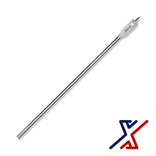 1/2 in. x 16 in. Long Spade Bit/Paddle Bit/Wood Bit (1 to 120 Bits) by X1 Tools