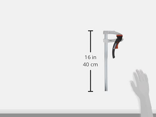 BESSEY KliKlamp Series Ratchet Action Lever Clamp - 12-Inch -KLI3.008 - Fast Action, Heavy Duty Clamps for Woodworking, Carpentry, & Cabinetry - Professional Grade for DIY and Home Improvement - size: 12 in.