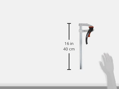BESSEY KliKlamp Series Ratchet Action Lever Clamp - 12-Inch -KLI3.008 - Fast Action, Heavy Duty Clamps for Woodworking, Carpentry, & Cabinetry - Professional Grade for DIY and Home Improvement - size: 12 in.