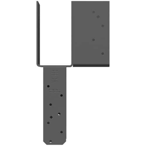 Simpson Strong-Tie ECCLLQ464SDS - ECCLLQ L-Shape End Column Cap for 4X Beams & 6X Post with SDS Screws, Skewed Left Framing Bracket for Structural Support in Home Improvement Projects