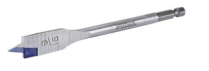 IRWIN SPEEDBOR Spade Wood Drill Bit 9/16" X 6" (88809) - style: 9/16-Inch Bit