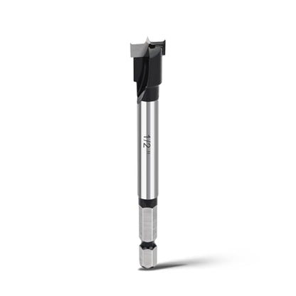 1/2" Forstner Drill Bit with 1/4" Quick Change Hex Shank - size: 1/2" | 12.7mm