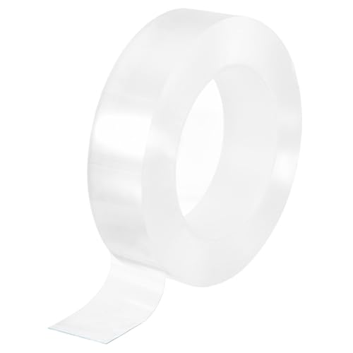 PATIKIL 1 Roll Caulking Tape, 30mm x 15m Self Adhesive Caulk Tape, 0.5mm - size: 30mm x 15m