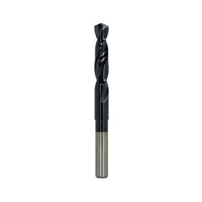 7/16 Inch Cobalt Drill Bit | Reduced Shank High Speed Steel | Drill Bit for Stainless Steel and Hardened Metal | HSS M35 Titanium Aluminum Nitride Coating with 1/2" Shank - size: 7/16 Inch