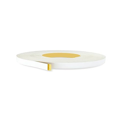 White PVC 1/2 inch x 100 ft Edge Banding Tape Peel Stick Adhesive Edging Veneer Trim Flexible Vinyl Strip Molding Wood Cabinet Laminate Shelf Furniture Countertop Formica Plywood Board Repair - color: White, size: 1/2 inch x 100 ft