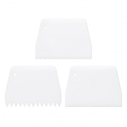 3 Pcs Epoxy Spreader,Adhesive Floor trowel Notched Glue Spreader