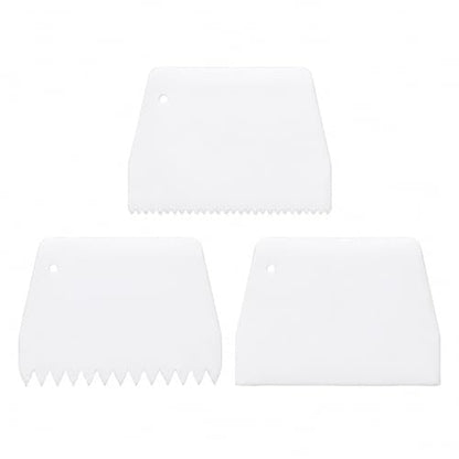 3 Pcs Epoxy Spreader,Adhesive Floor trowel Notched Glue Spreader