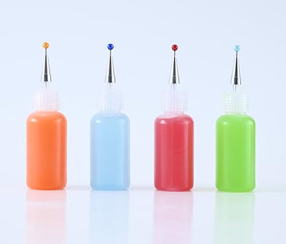 lelulim™ 4 TIP APPLICATOR Bottles. 20ml