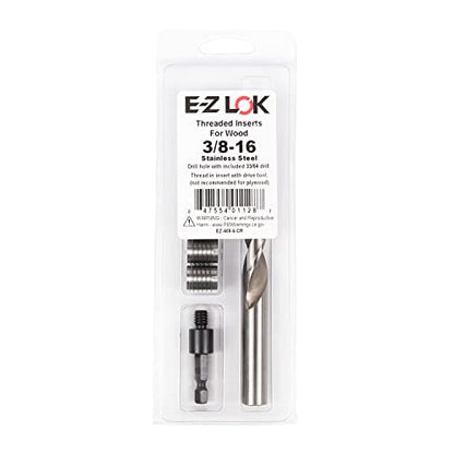 E-Z LOK EZ-400-6-CR Thread Repair Kit, 400-6 - size: 3/8-16