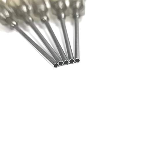 16 Gauge 1.5in Blunt Tip Dispensing Syringe Needle, Gray 20 PCS - size: 16Ga x 1.5＂