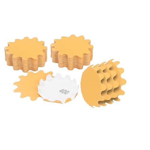 Keystone 2 Inch Flex Edge Sanding Disc 50 Pack 400 Grit - size: 2" Flex Edge, style: 400 Grit