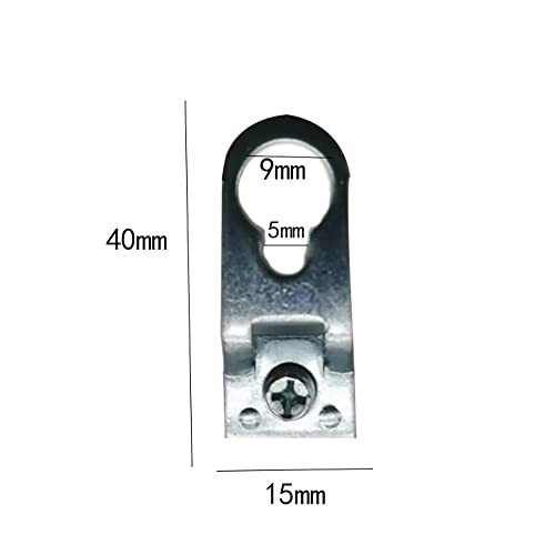 Metal Aluminum Alloy Hook Picture Frame Bracket Flat Corner Code Angle Plate Fastener Hanger Hooks Brace Stable Support Bracket Frame Hardware 40x15mm Sit Flush Shelf No Scratch 10Sets Silver - size: PanelHook-10pcs