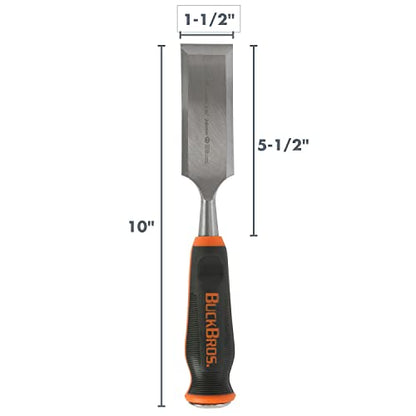 Buck Knives 1-1/2" COMFORT GRIP CHISEL - style: 1-1/2 Inch