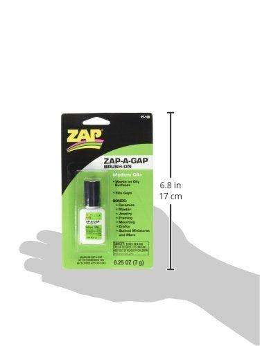 ZAP-A-GAP CA+ BRUSH-ON -- 1/4OZ 7.4ML