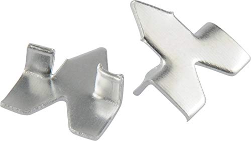 OOK Glazing Push Points, Glazier Points, Steel, Zinc Finish (45 Piece), Metallic