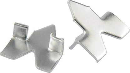 OOK Glazing Push Points, Glazier Points, Steel, Zinc Finish (45 Piece), Metallic