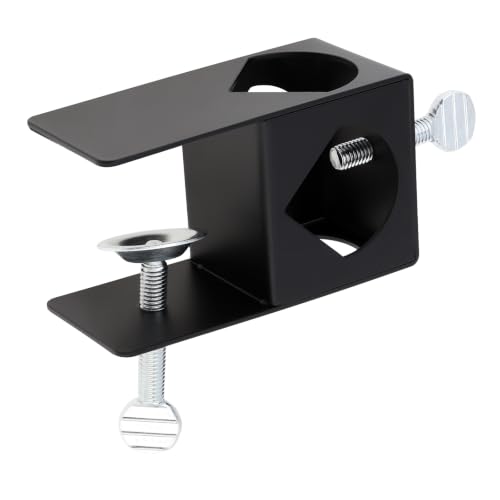 RTNLIT Deck Torch Clamp Bracket for Outdoor Mounting Poles (Set of 4) - size: 4 Pack