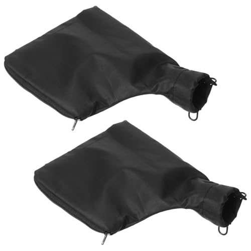 2 Pcs Table Saw Miter Saw Dust Bag, Black Dust Collection Bag with Zipper and Wired Adjustable, Miter Saws Accessories for Table Saws 225 Collection Accessories