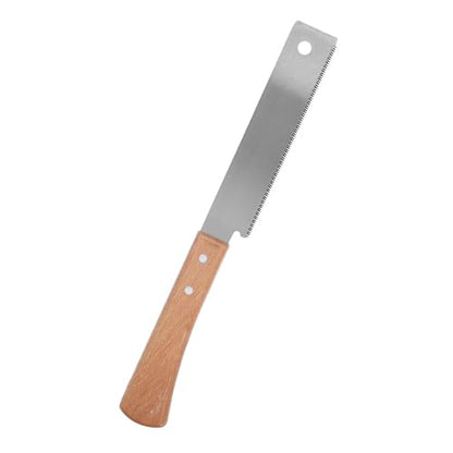 Hand Saw 12in Wooden Handle Household Small Cut Razor Teeth Shape Hand Saw Woodworking Flush Cutting Trim Tool Finish Cut Door Jamb Saw Pull Saw