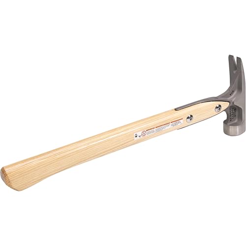 VAUGHAN 16 Oz Titanium Hammer, Smooth Face, Framing Hammer - style: Smooth